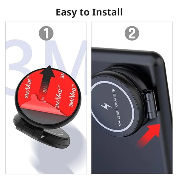 15W Magnetic Fast Wireless Car Charger