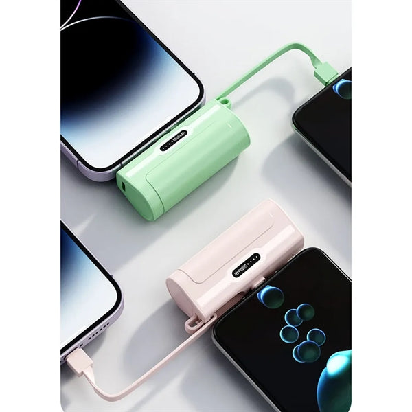 Mini Ultra-Compact Fast Charging Power Bank Battery Pack