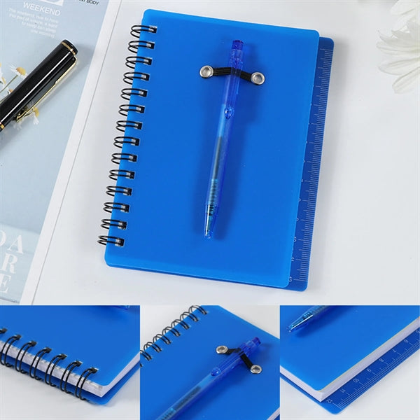 Spiral Notebook Steno Pocket Notepad with Pen