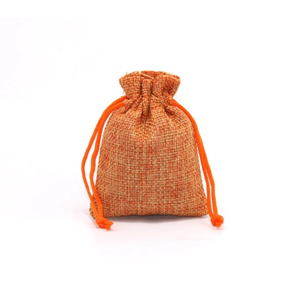 Burlap Fabric Gift Bag