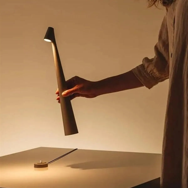 LED Touch Cordless Table Lamp With USB Port
