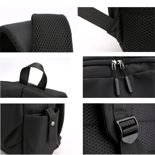 Lightweight Laptop Backpack with USB Charging Port and Headp