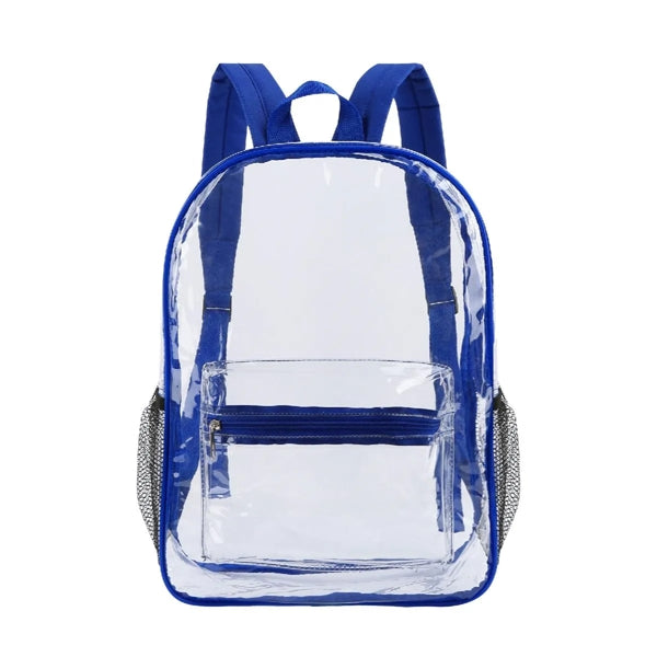 CLEAR PVC WATERPROOF STADIUM BACKPACK