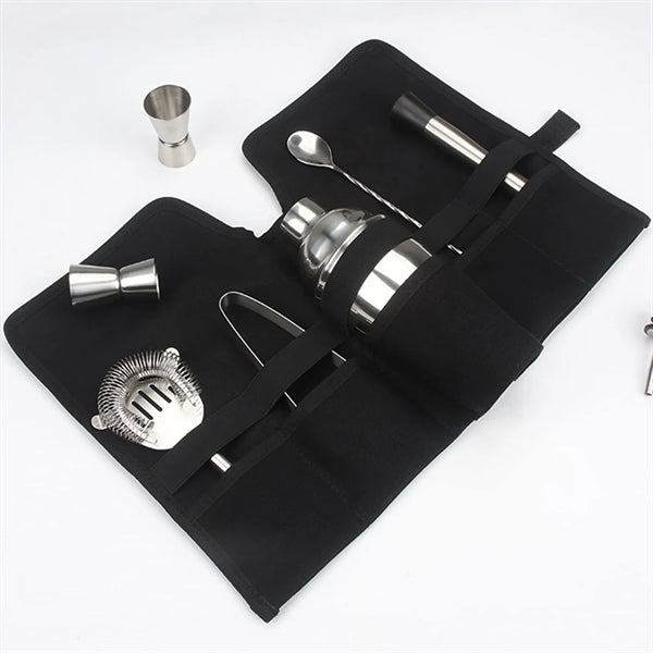 Canvas Bartender Roll Strap Bag