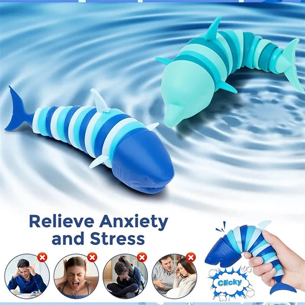 Shark Dolphin Stress Relief Fidget Toy