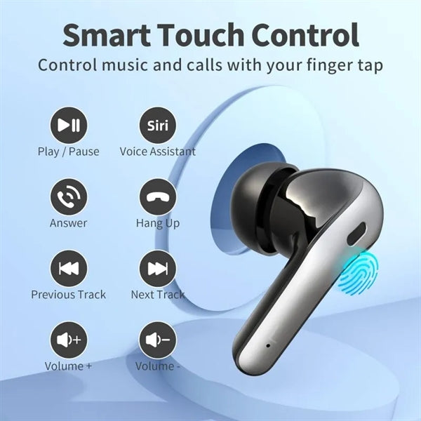 Sport Earphones with LED Display True Wireless Earbuds