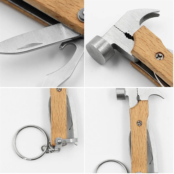 Mini Foldable Hammer Keychain