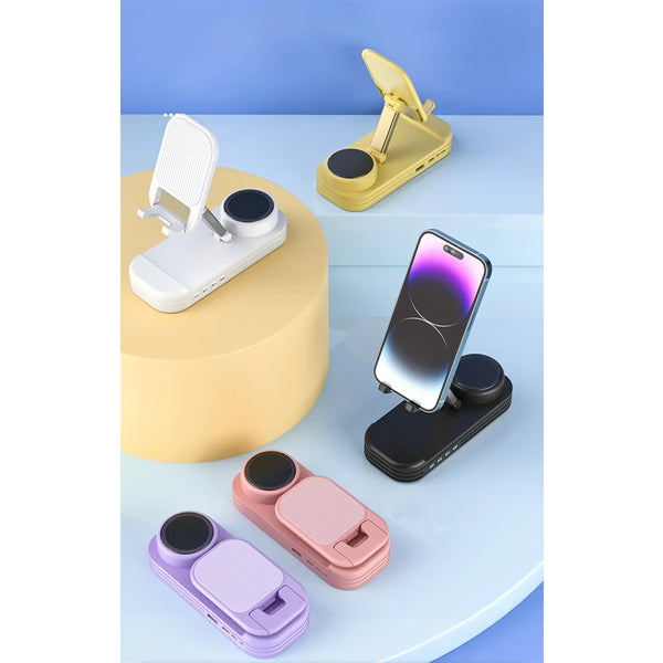 Adjustable Bluetooth-Compatible Speaker Phone Stand
