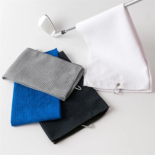 Golf Towel With Carabiner