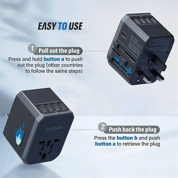 Universal Travel Plug Adapter
