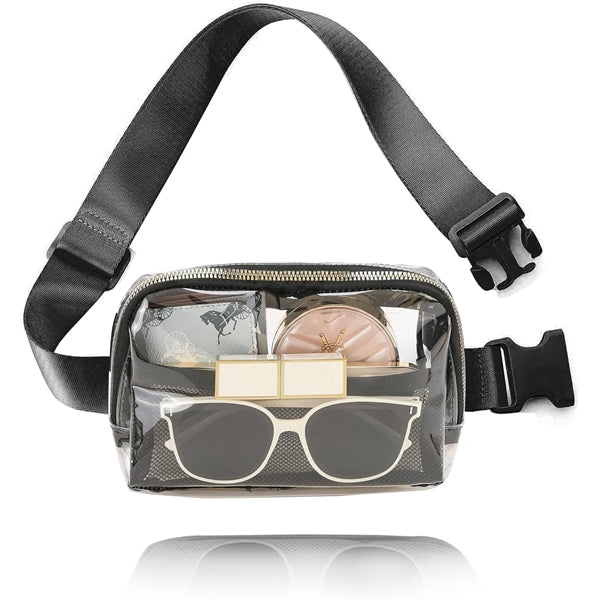 Stadium Approved Unisex Clear Fanny Pack Crossbody Bags