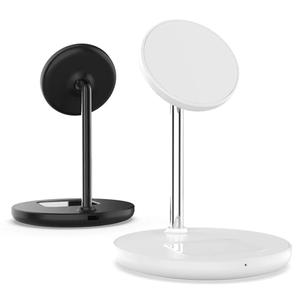 Multi-Functional 2-in-1 Magnetic Wireless Charger Stand