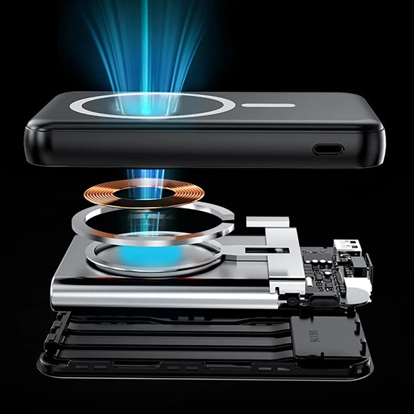 10000mAh Magnetic Wireless Power Bank