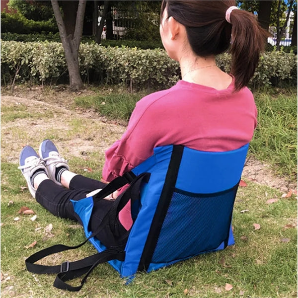 Custom lightweight portable stadium seats with backrest
