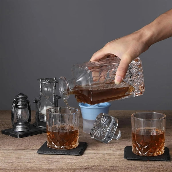 Whiskey Decanter Gift Set