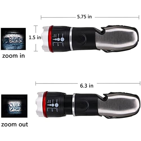 Emergency Pocket Multitool With Led Flashlight