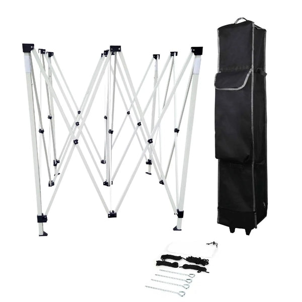 10' X 10' CUSTOM PRINTED POP UP TENT KIT WITH TABLE THROW