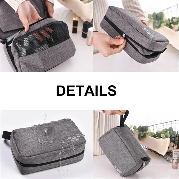 Hanging Travel Toiletry Bag for Men & Women