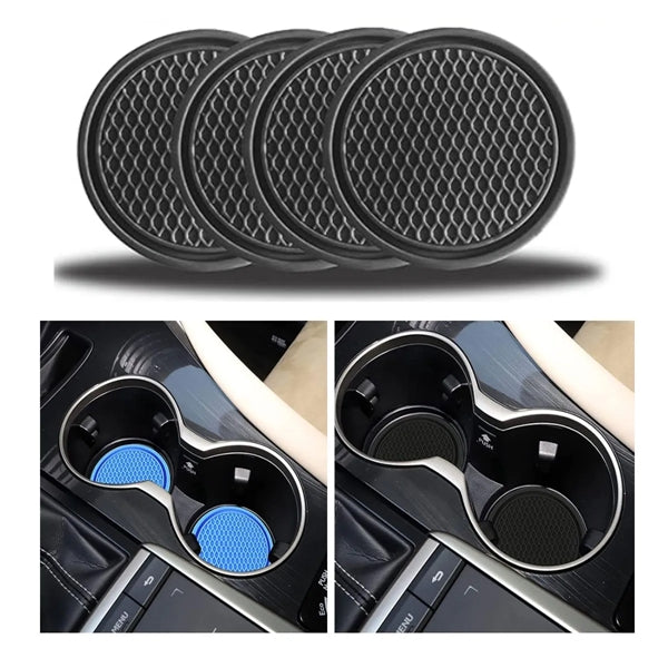 5 Pack Universal Non-Slip Waterproof Car Cup Holder Coaster