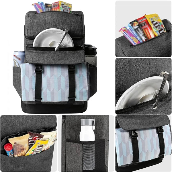 Custom Large Pockets Leakproof Insulated Cooler Backpack