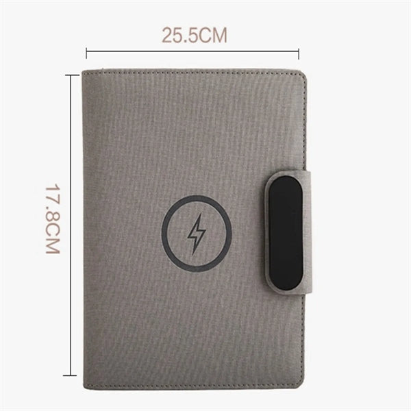 Large Cpacity Wireless Charging Notebook