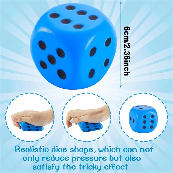 Custom Dice Stress Ball