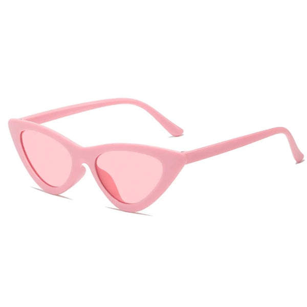 Trendy Cat-Eye Sunglasses Women Protected Triangle Shades
