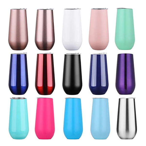 6 oz Insulated Champagne Tumblers