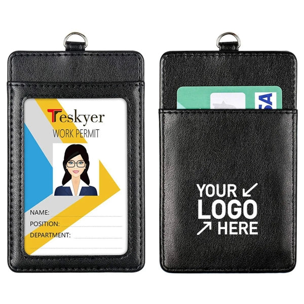 Retractable ID Badge Holder With Lanyards
