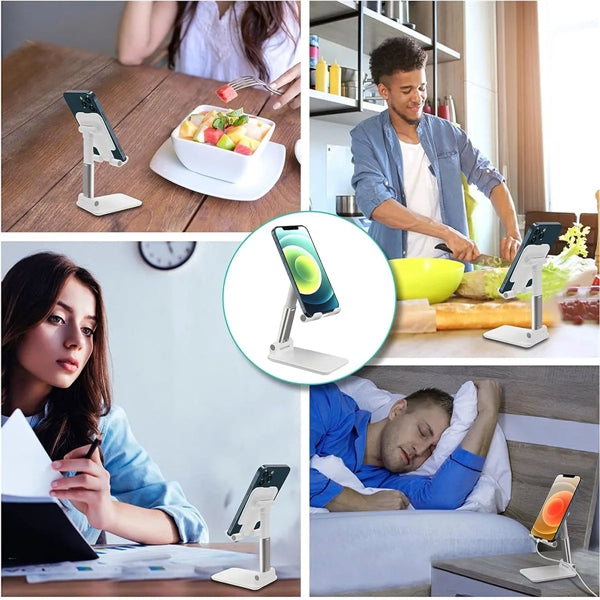 Fully Foldable Multi-angle Adjustable Phone/Tablet Stand