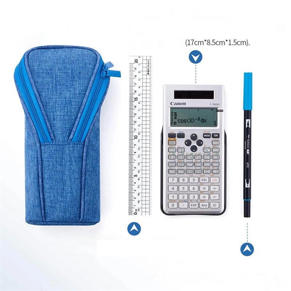 Standing Pen Pencil Shool Case Stationery Pouch Bag Holder