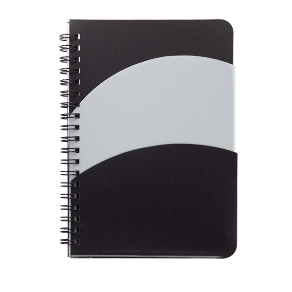 5" x 7" Santiago Double Pocket Spiral Notebook