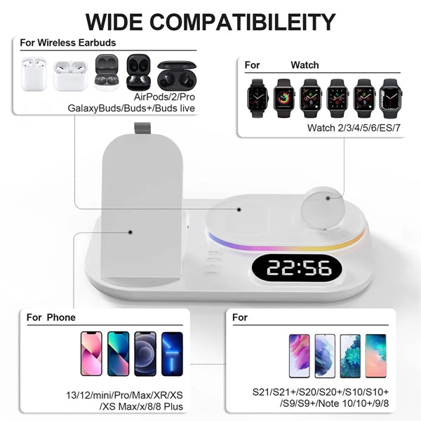 4 In 1 Wireless Charging Station