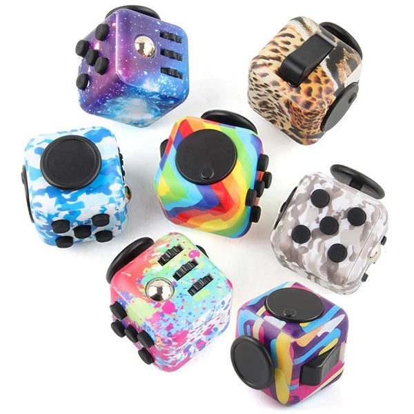 Relieves Stress And Anxiety Anti Depression Fidget Cube