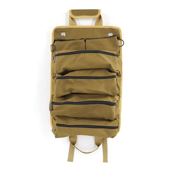 Roll Up Tool Multi-Purpose Canvas Bag Wrench Pouch Organizer