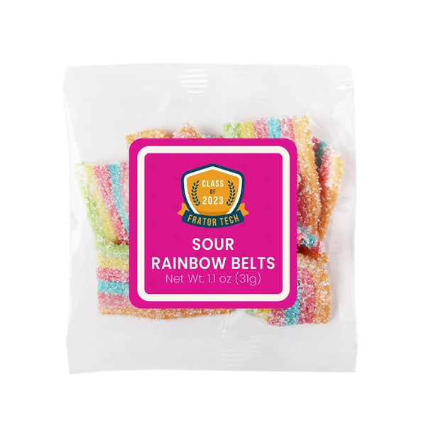 Taster Packet Sour Rainbow Belts