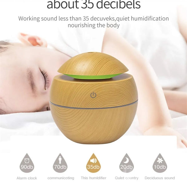 7 Colors LED Light Mini Air Humidifier