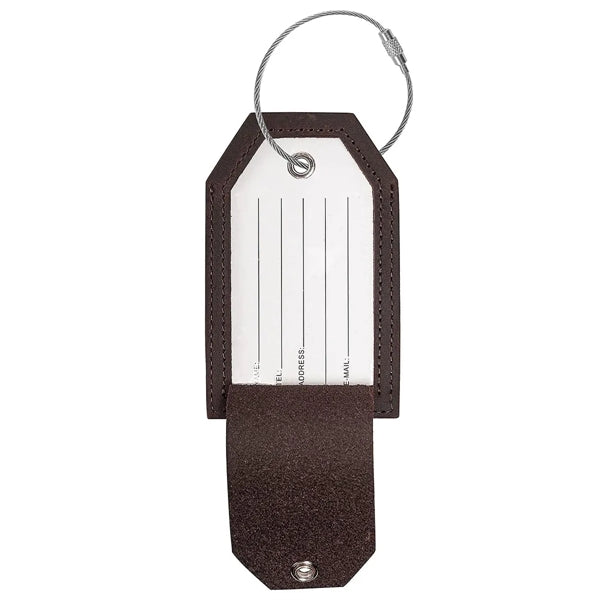 Leather Luggage Tag
