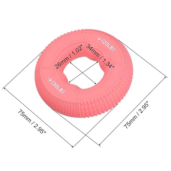Silicone Hand Finger Grip Strengtheners Forearms Exercise