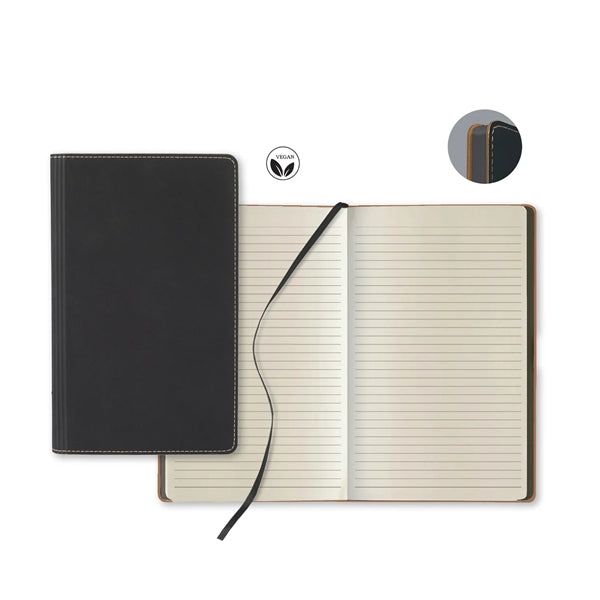 Vegan ECO Medio Ivory Pg Lined Journal