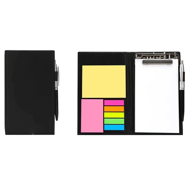 Notebooks and Colored Page Markers Bundle Set