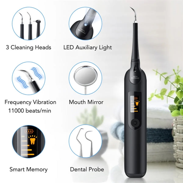 Portable Electric Ultrasonic Tooth Cleaning Kit