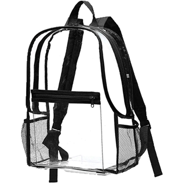 Translucent Trek Clear Backpack 12" x 16" x 5"