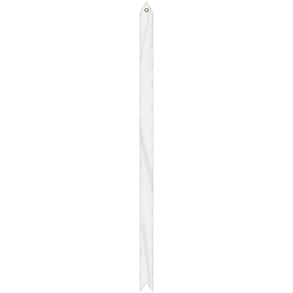 2 1/4" x 48" Custom Printed Knit Polyester Streamer