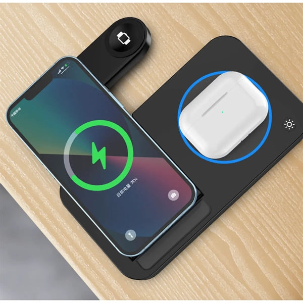 3 In 1 Fast Wireless Charger Stand