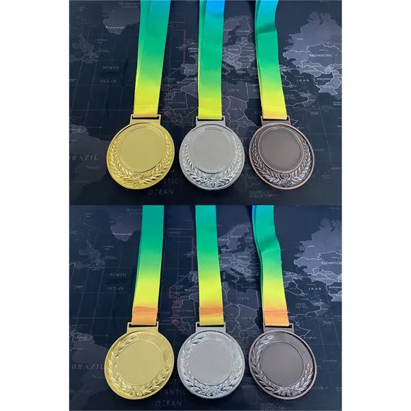 Sports Winner Medals with Ribbon