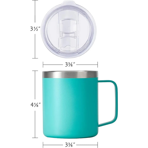 14oz Double Wall Stainless Steel Travel Tumbler Cup with Lid