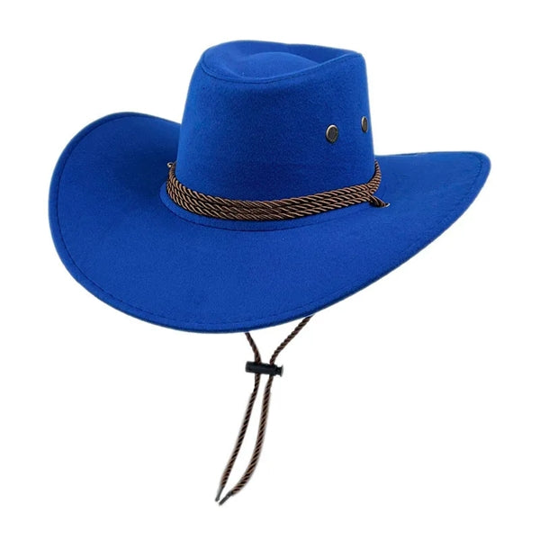 Felt Denim Jazz Hat