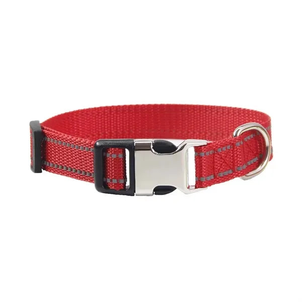 Dog Collar with Metal Buckle