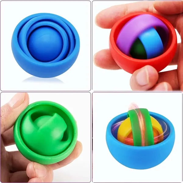 Fidget Gyroscope 3D Decompression Ball